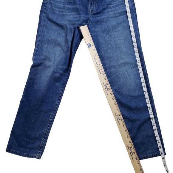 Everlane The Super Soft Straight Leg Jeans Womens 27 Blue Organic Cotton - Picture 6 of 10